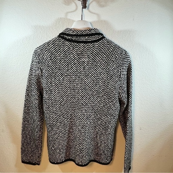 Talbots Wool blend Zip Jacket blazer jacket Small made in Hong Kong - Picture 2 of 8